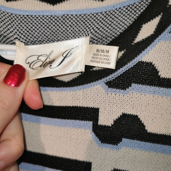 Eliza j medium sweater dress fit and flare - Picture 11 of 12